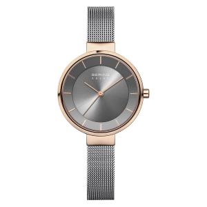 Solar Damenuhr 14631-369 BERING 31mm Grau 
