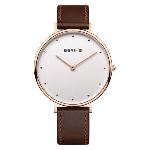 Damenuhr BERING Classic 14839-564 Rosé Silber 39mm 