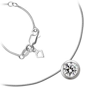 Anhänger Major Zirkonia mit Kette Diamonfire 