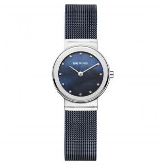Damenuhr BERING Classic 26mm Blau 10126-307 
