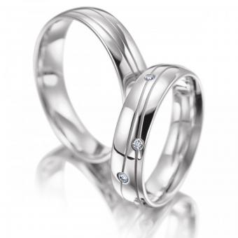 Meister Eheringe Phantastics Pearl Damenring mit Stein | 750 Rotgold