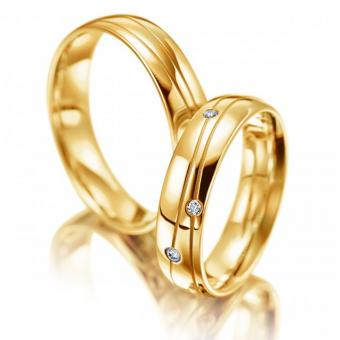 Meister Eheringe Phantastics Pearl Damenring mit Stein | 585 Weißgold
