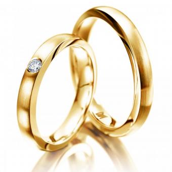 Meister Eheringe Classics  Gelbgold 