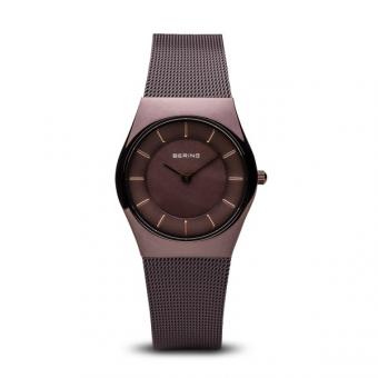 Classic BERING 11930-105 Damenuhr 30mm Braun 