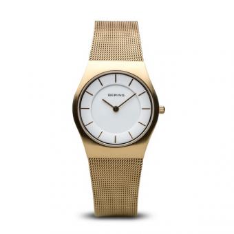 BERING 11930-334 Damenuhr 30mm Classic Gold 