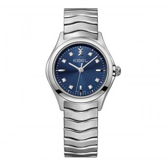 EBEL Wave Damenuhr Blau 