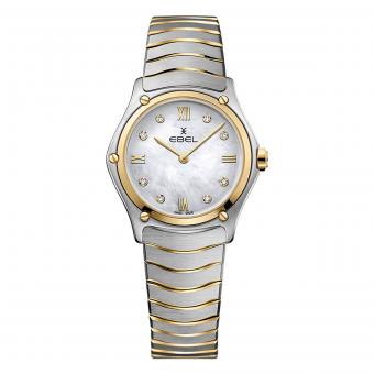 EBEL Sport Classic Damenuhr Gold Perlmutt 