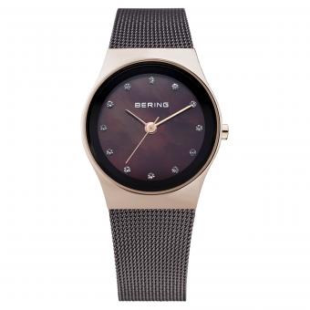 Damenuhr Classic Swarovski 27mm Braun BERING 12927-262 