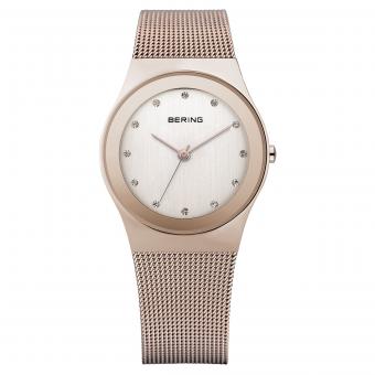 Damenuhr Classic Swarovski 27mm Roségold BERING 12927-366 
