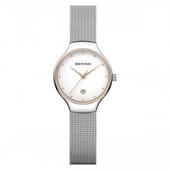 Damenuhr Classic 26mm Silber BERING 13326-001 