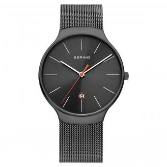 BERING 13338-077 Herrenuhr 38mm Grau Classic 