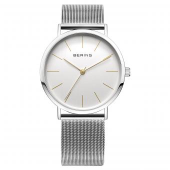 Herrenuhr 13436-001 Classic 36mm BERING Silber 