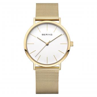 Herrenuhr 13436-334 Classic 36mm BERING Gold 