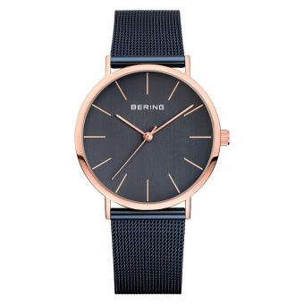 Herrenuhr 13436-367 Classic 36mm BERIN Blau 