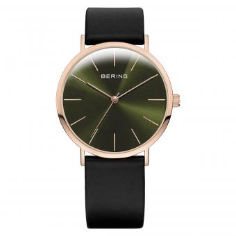 Herrenuhr 13436-469 Classic 36mm BERING Grün 