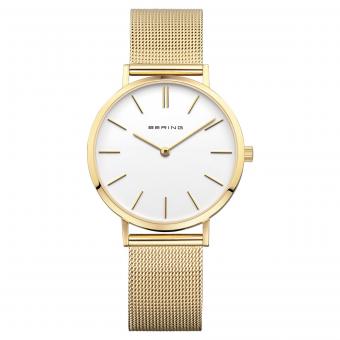 14134-331 BERING Classic 34mm Damenuhr Gold 
