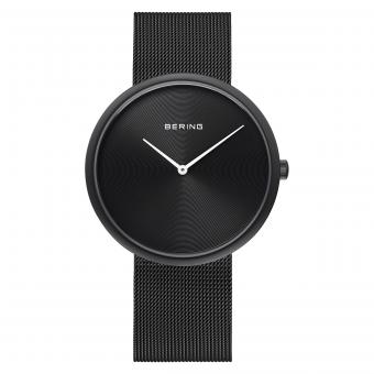 Herrenuhr 14339-222 BERING 39mm Basic Mesh Schwarz 