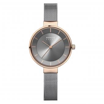Solar Damenuhr 14631-369 BERING 31mm Grau 
