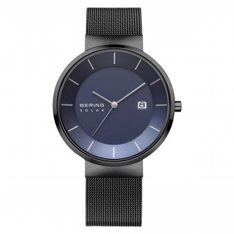 Solar Herrenuhr 14639-227 BERING 39mm Schwarz Blau 
