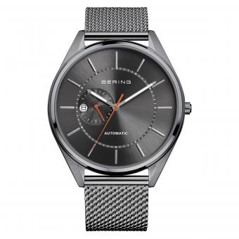 Herrenuhr Automatik 16243-377 BERING 43mm Grau 