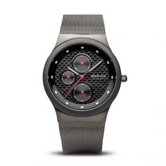 BERING 32139-309 Herrenuhr 39mm Mesh Karbon 