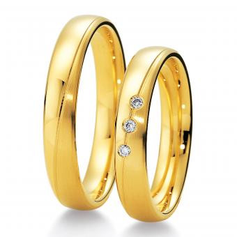 Trauringe Gelbgold Breuning 