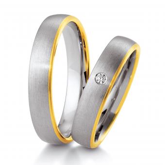 Eheringe Breuning Bicolor matt 