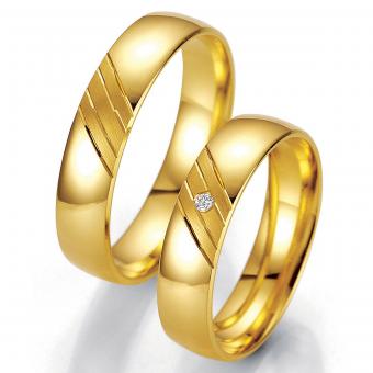 Hochzeitsringe diagonal 