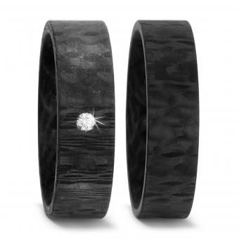Titanfactory Carbon Partnerringe 