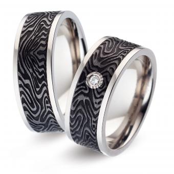 Paarringe Carbon Titanfactory 