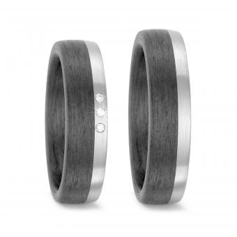 Partnerringe Palladium Carbon Titanfactory 