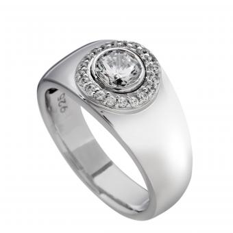 Verlobungsring Unique Silber 