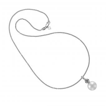 Anhänger Pearl Zirkonia mit Kette Silber 
