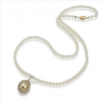 Kette Akoya Premiums Gelbgold 