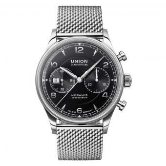 Union Glashütte Noramis Chronograph Milanaiseband 