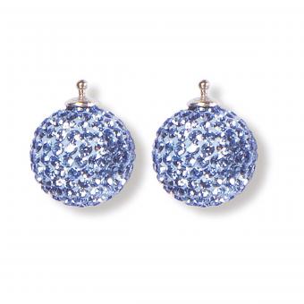 Heide Heinzendorff Einhänger Pavékugel 14mm Hellsafir Silber