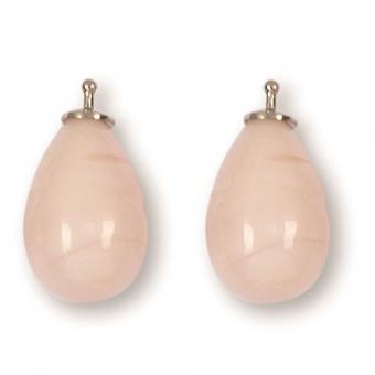 Heide Heinzendorff Einhänger Tropfen Quarz 16mm Nude 