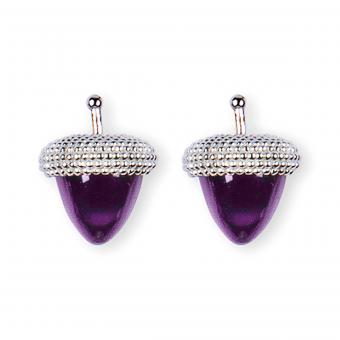 Heide Heinzendorff Einhänger Eichel Amethyst 10x14mm 
