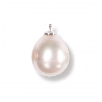Heide Heinzendorff Anhänger Tropfenperle 16mm Rosa 