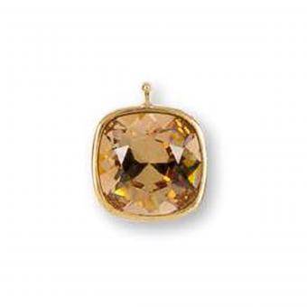 Heide Heinzendorff Anhänger Swarovski Champagner 