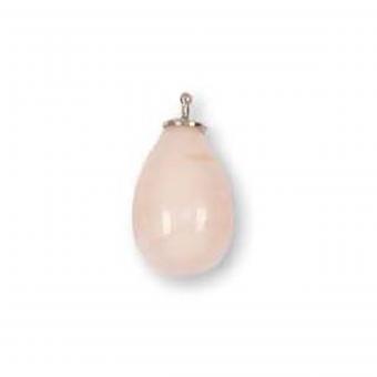Heide Heinzendorff Anhänger Tropfen Quarz 16mm Nude 