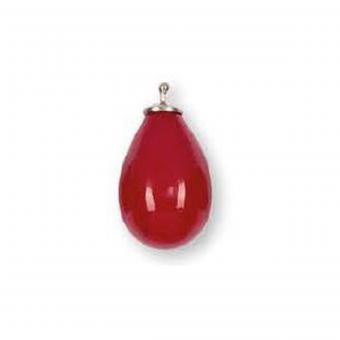 Heide Heinzendorff Anhänger Tropfen Quarz 16mm Kirschrot 