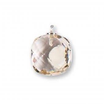 Heide Heinzendorff Anhänger Quarzglas Briolett 16mm Champagner 