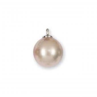 Heide Heinzendorff Anhänger Tropfenperle Kugel 14mm Rosa 