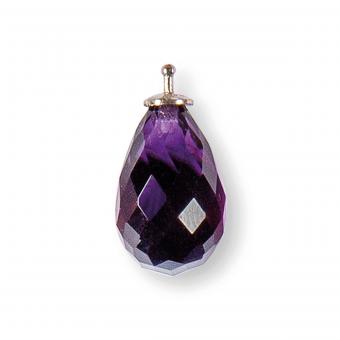Heide Heinzendorff Anhänger Facette Tropfen Amethyst 