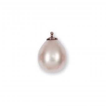 Heide Heinzendorff Anhänger Tropfenperle 14mm Rosa 