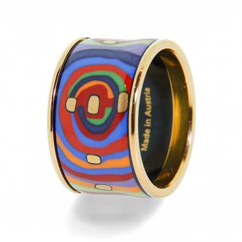 Frey Wille Ring DIVA Hundertwasser 
