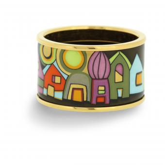 Frey Wille - Hundertwasser Street Rivers DIVA Ring 