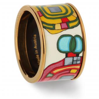 Frey Wille Hundertwasser Méditerranée DIVA Ring 
