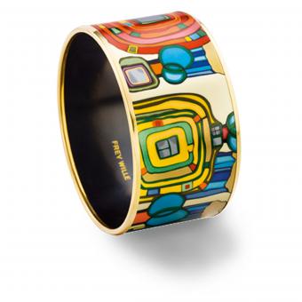 Frey Wille Armreif DIVA Hundertwasser Méditerranée 